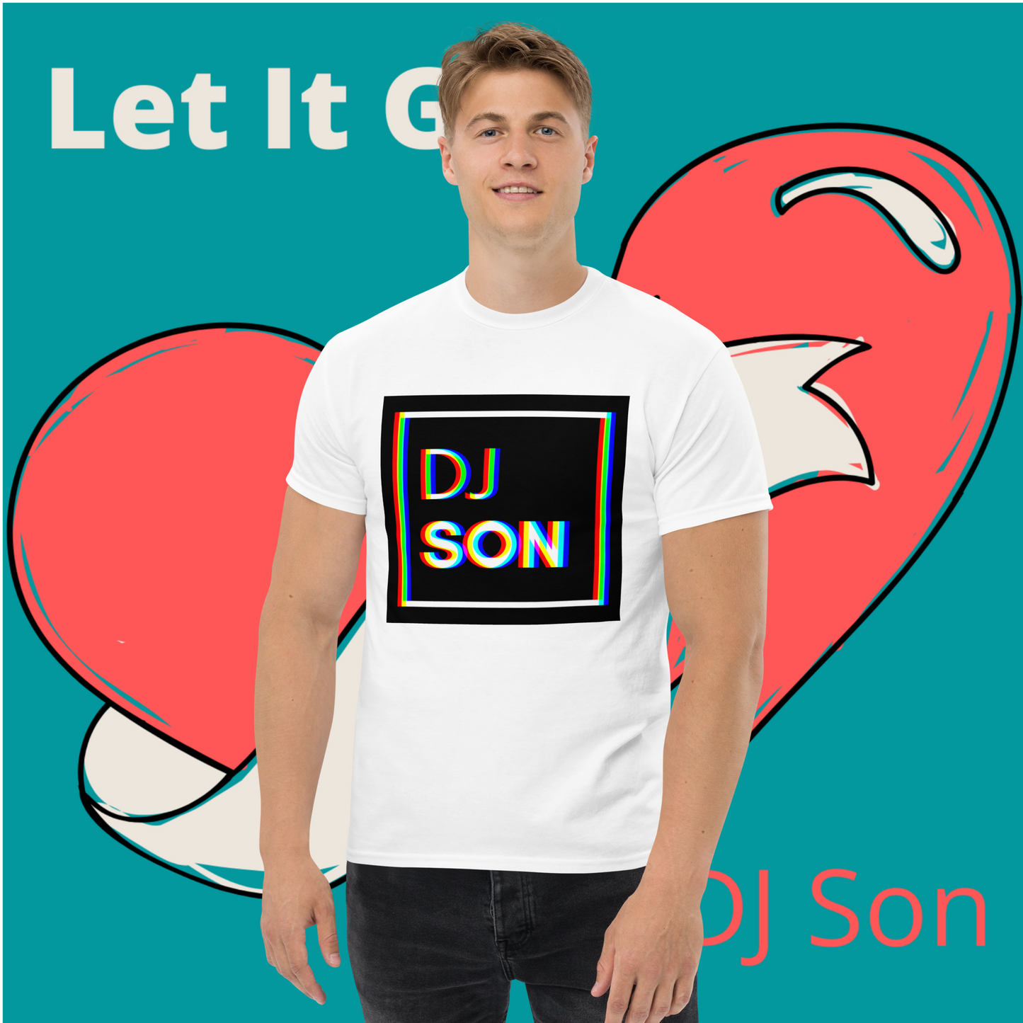 Men's classic tee (Trippy Logo with Pic and QR Code)