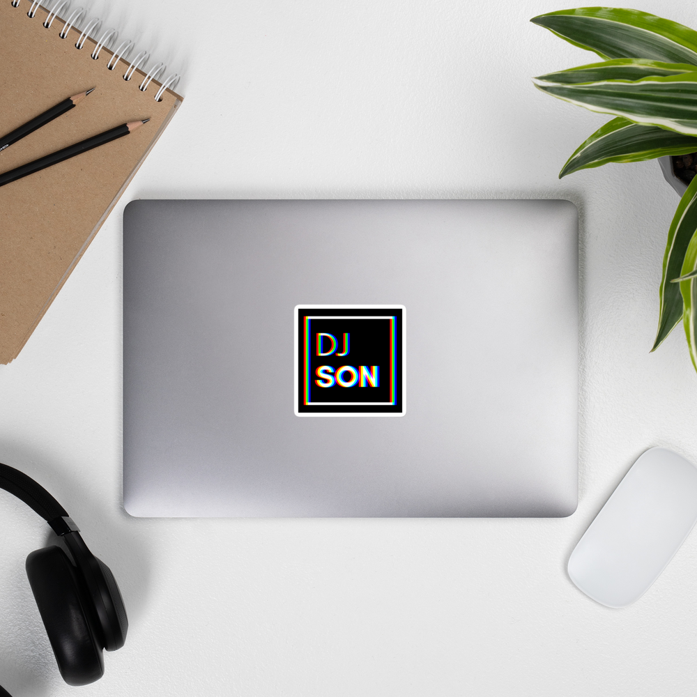 Bubble-free DJ Son stickers
