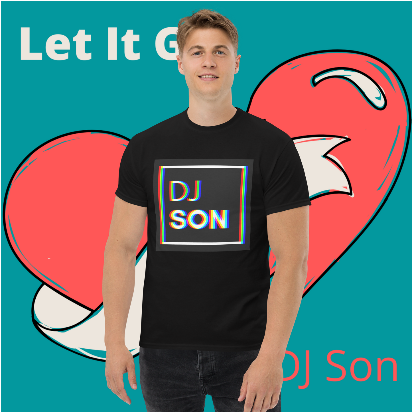 Men's classic tee (Trippy Logo with Pic and QR Code)